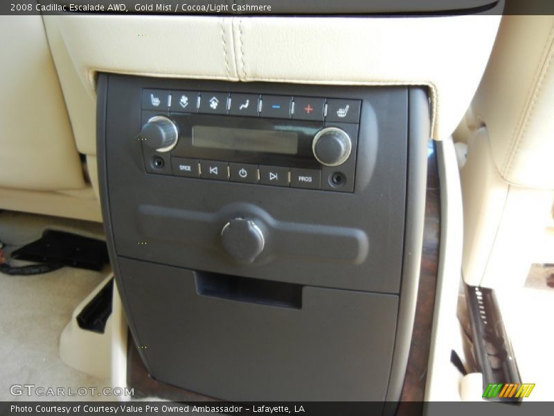 Gold Mist / Cocoa/Light Cashmere 2008 Cadillac Escalade AWD