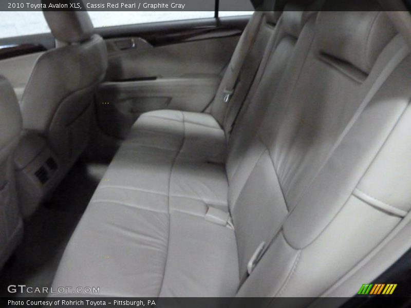 Cassis Red Pearl / Graphite Gray 2010 Toyota Avalon XLS