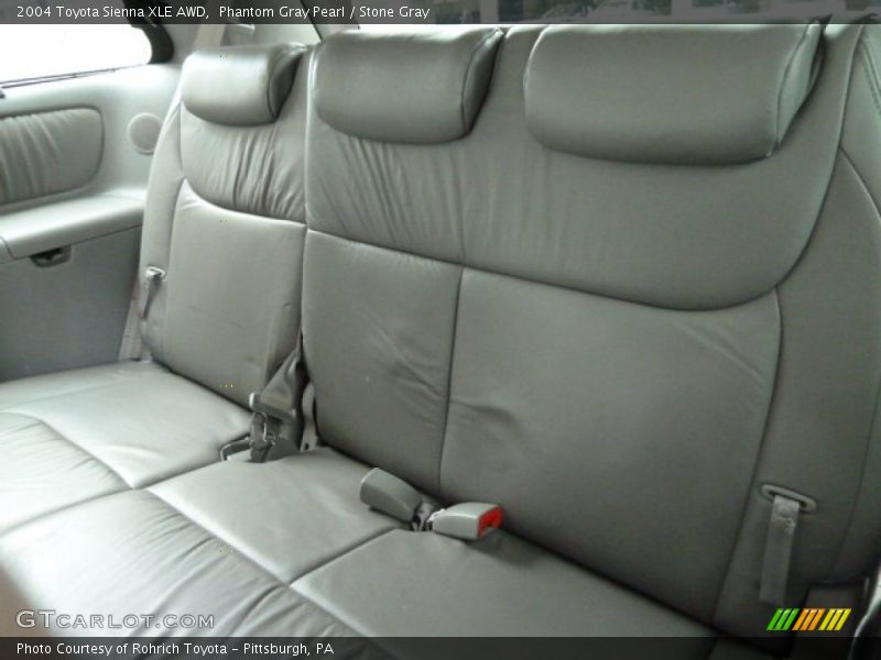 Phantom Gray Pearl / Stone Gray 2004 Toyota Sienna XLE AWD