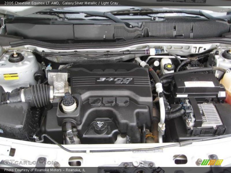Galaxy Silver Metallic / Light Gray 2006 Chevrolet Equinox LT AWD