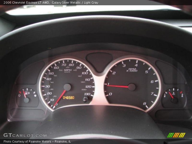 Galaxy Silver Metallic / Light Gray 2006 Chevrolet Equinox LT AWD