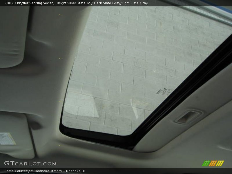 Bright Silver Metallic / Dark Slate Gray/Light Slate Gray 2007 Chrysler Sebring Sedan