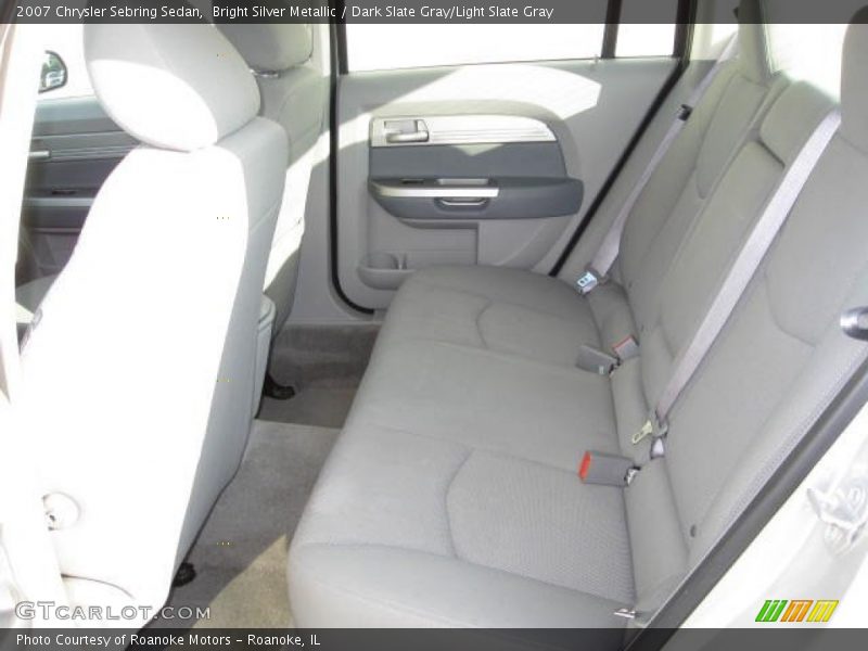 Bright Silver Metallic / Dark Slate Gray/Light Slate Gray 2007 Chrysler Sebring Sedan