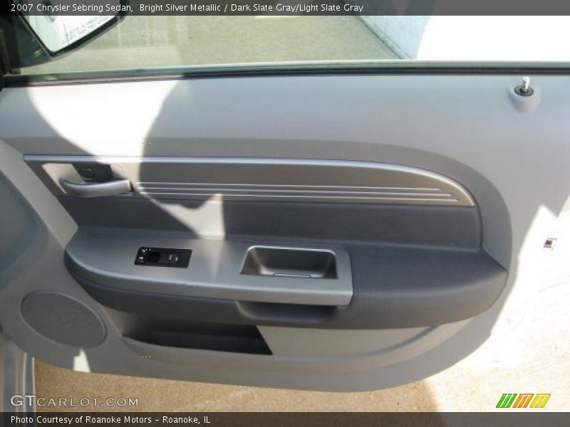 Bright Silver Metallic / Dark Slate Gray/Light Slate Gray 2007 Chrysler Sebring Sedan