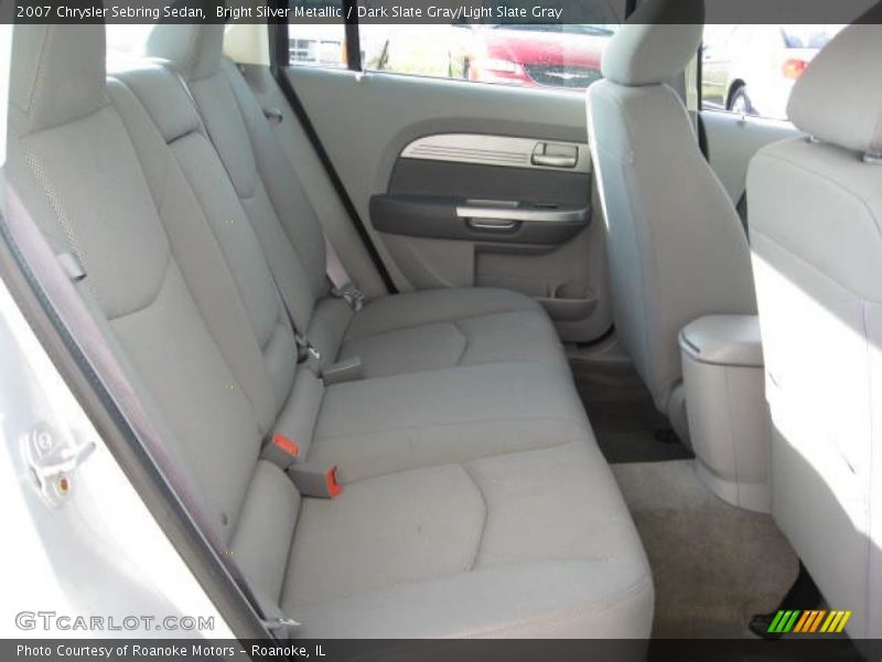 Bright Silver Metallic / Dark Slate Gray/Light Slate Gray 2007 Chrysler Sebring Sedan