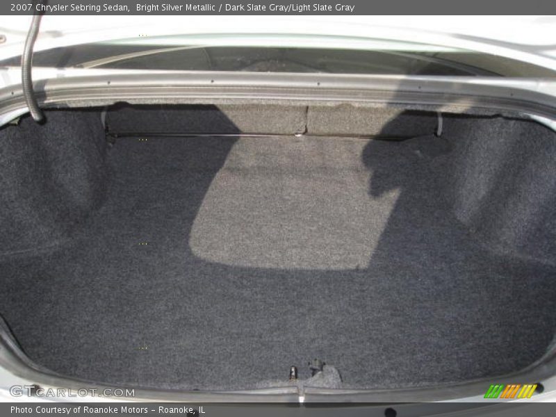 Bright Silver Metallic / Dark Slate Gray/Light Slate Gray 2007 Chrysler Sebring Sedan