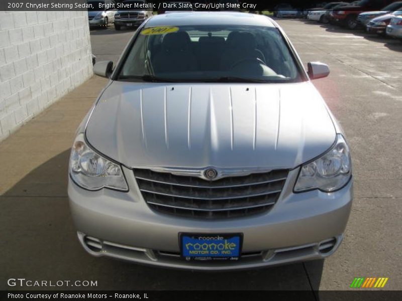 Bright Silver Metallic / Dark Slate Gray/Light Slate Gray 2007 Chrysler Sebring Sedan
