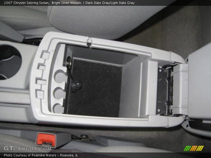 Bright Silver Metallic / Dark Slate Gray/Light Slate Gray 2007 Chrysler Sebring Sedan