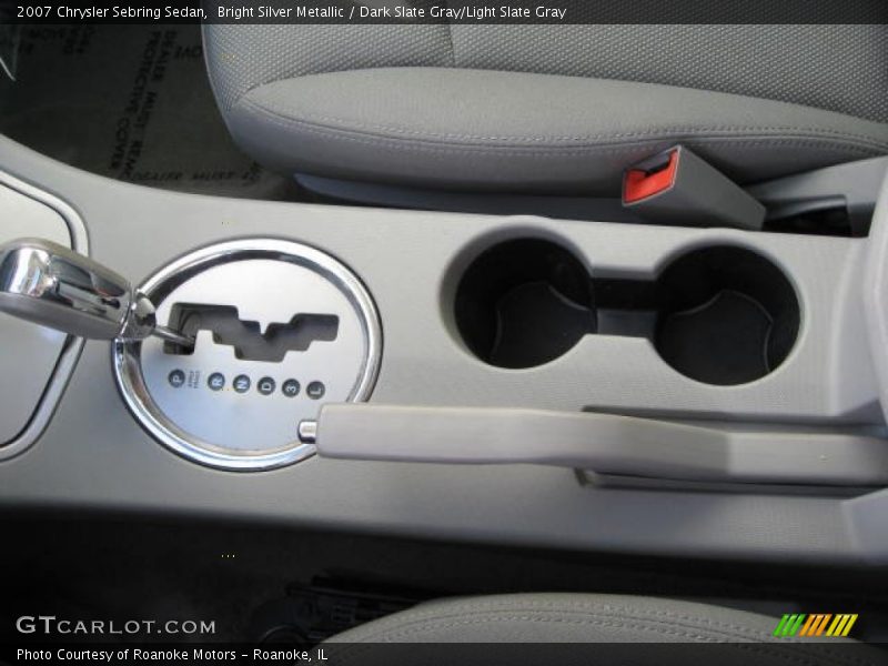 Bright Silver Metallic / Dark Slate Gray/Light Slate Gray 2007 Chrysler Sebring Sedan