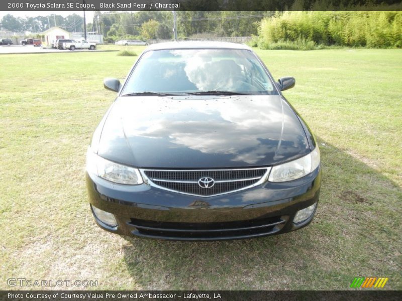 Black Sand Pearl / Charcoal 2000 Toyota Solara SE Coupe