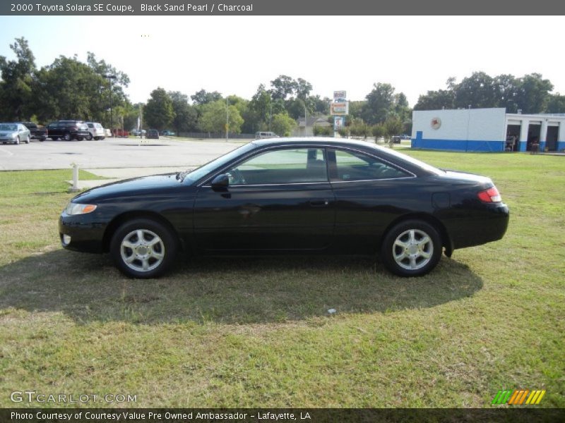 Black Sand Pearl / Charcoal 2000 Toyota Solara SE Coupe