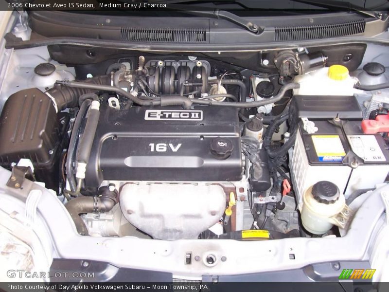 Medium Gray / Charcoal 2006 Chevrolet Aveo LS Sedan