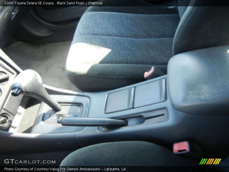 Black Sand Pearl / Charcoal 2000 Toyota Solara SE Coupe