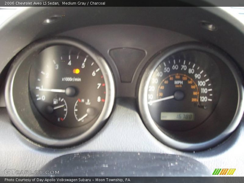 Medium Gray / Charcoal 2006 Chevrolet Aveo LS Sedan