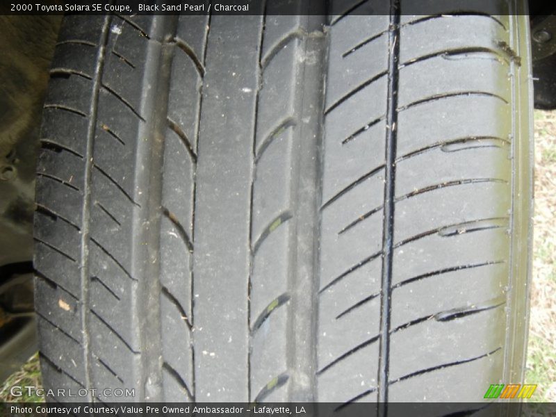 Black Sand Pearl / Charcoal 2000 Toyota Solara SE Coupe
