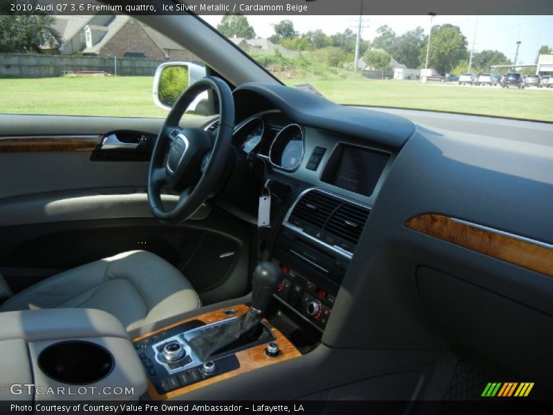 Ice Silver Metallic / Cardamom Beige 2010 Audi Q7 3.6 Premium quattro