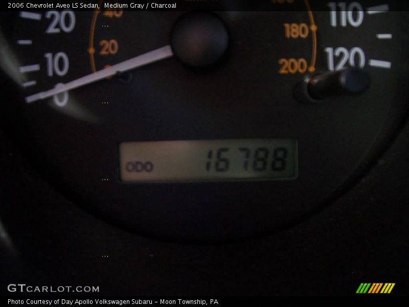 Medium Gray / Charcoal 2006 Chevrolet Aveo LS Sedan
