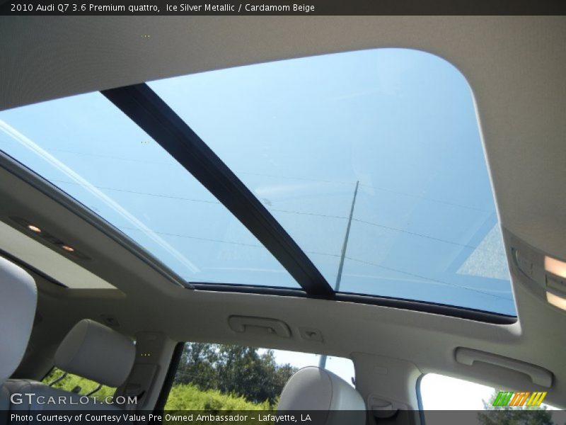 Sunroof of 2010 Q7 3.6 Premium quattro