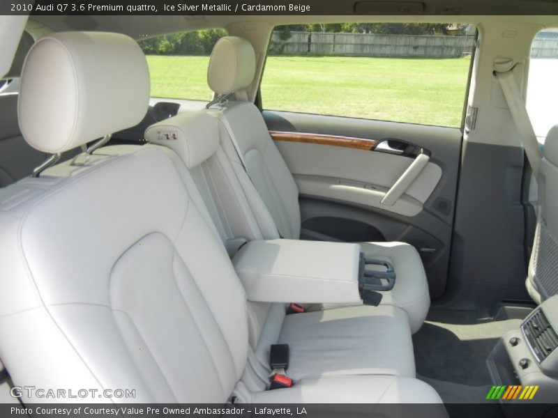 Ice Silver Metallic / Cardamom Beige 2010 Audi Q7 3.6 Premium quattro