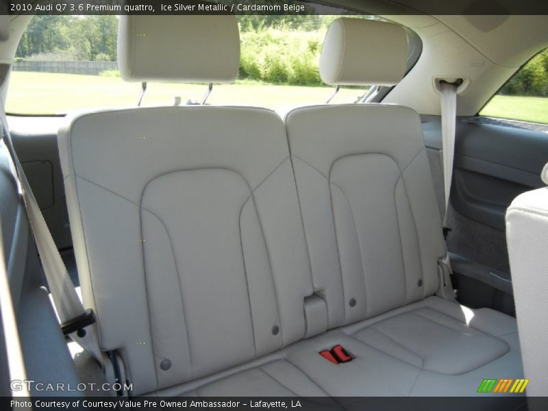 Ice Silver Metallic / Cardamom Beige 2010 Audi Q7 3.6 Premium quattro
