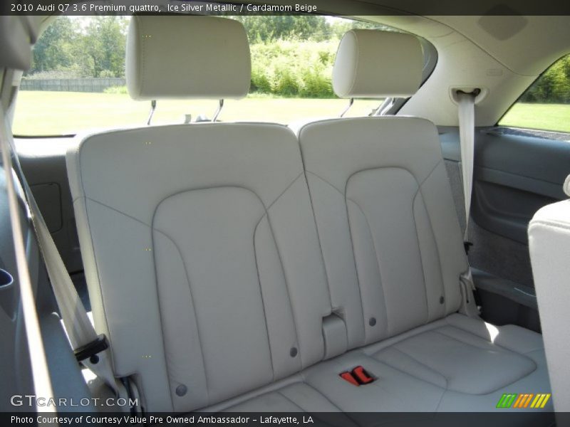 Ice Silver Metallic / Cardamom Beige 2010 Audi Q7 3.6 Premium quattro