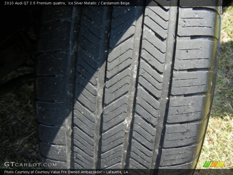Ice Silver Metallic / Cardamom Beige 2010 Audi Q7 3.6 Premium quattro