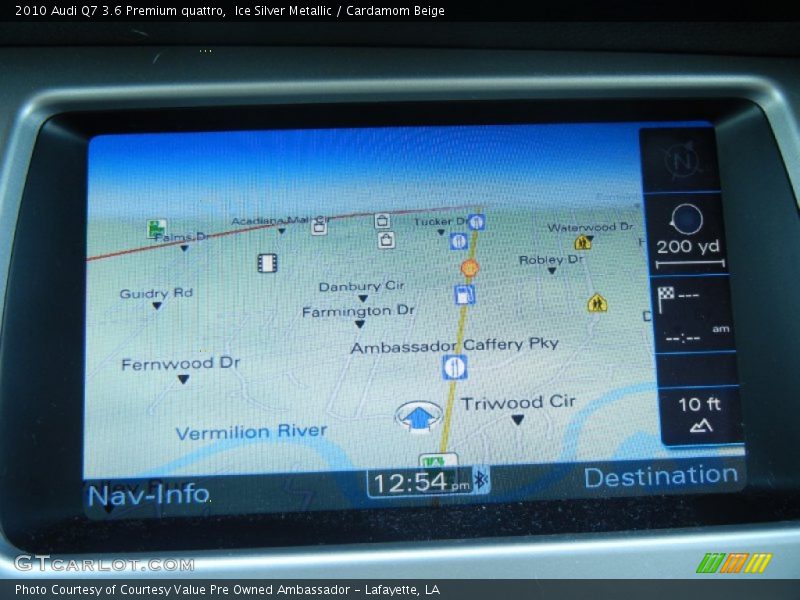Navigation of 2010 Q7 3.6 Premium quattro