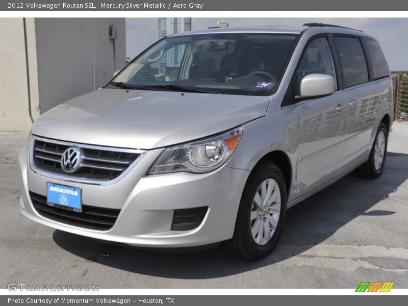 Mercury Silver Metallic / Aero Gray 2012 Volkswagen Routan SEL