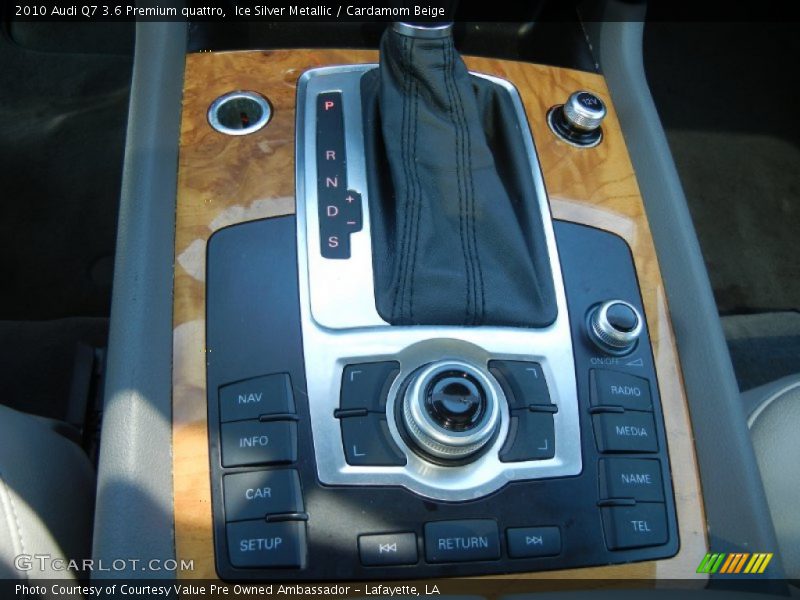 Controls of 2010 Q7 3.6 Premium quattro