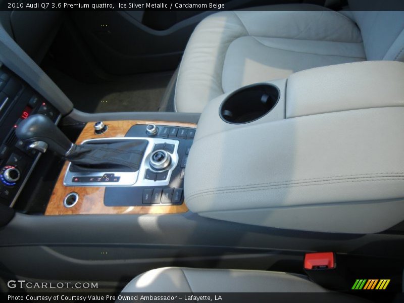 Ice Silver Metallic / Cardamom Beige 2010 Audi Q7 3.6 Premium quattro