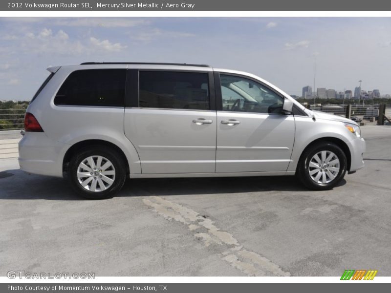 Mercury Silver Metallic / Aero Gray 2012 Volkswagen Routan SEL