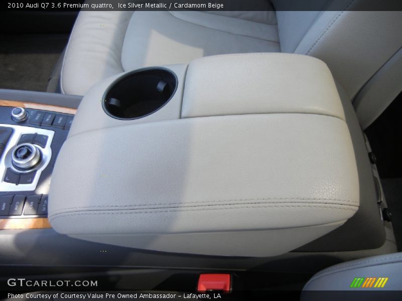 Ice Silver Metallic / Cardamom Beige 2010 Audi Q7 3.6 Premium quattro