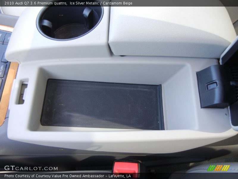 Ice Silver Metallic / Cardamom Beige 2010 Audi Q7 3.6 Premium quattro