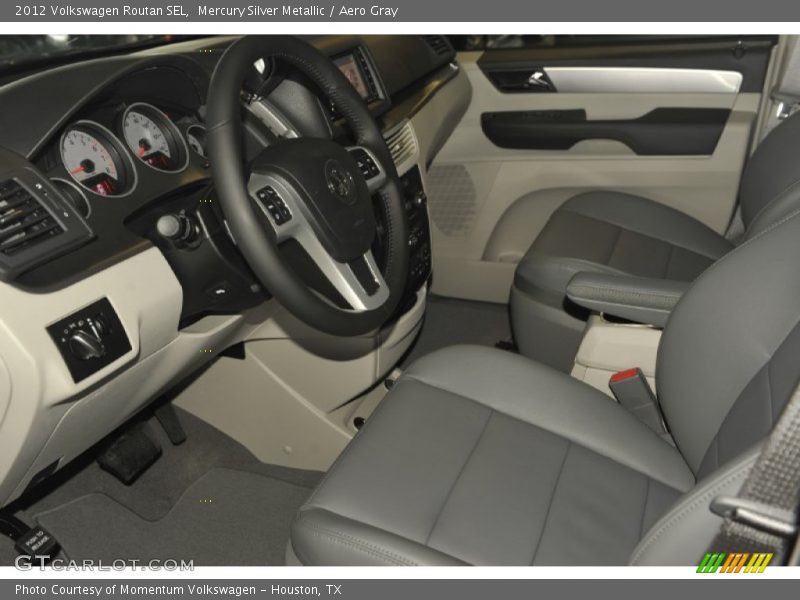 Mercury Silver Metallic / Aero Gray 2012 Volkswagen Routan SEL