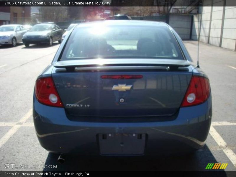 Blue Granite Metallic / Gray 2006 Chevrolet Cobalt LT Sedan