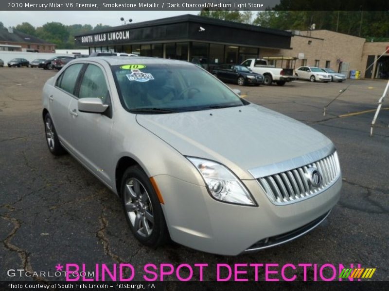 Smokestone Metallic / Dark Charcoal/Medium Light Stone 2010 Mercury Milan V6 Premier