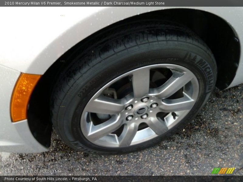 Smokestone Metallic / Dark Charcoal/Medium Light Stone 2010 Mercury Milan V6 Premier
