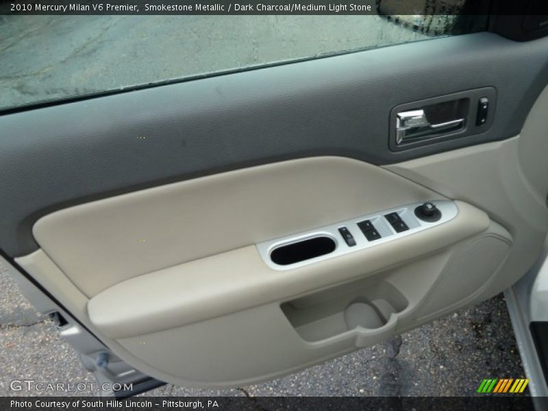 Smokestone Metallic / Dark Charcoal/Medium Light Stone 2010 Mercury Milan V6 Premier