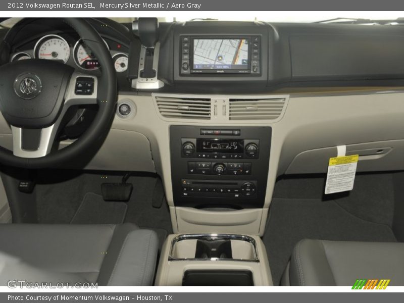 Mercury Silver Metallic / Aero Gray 2012 Volkswagen Routan SEL