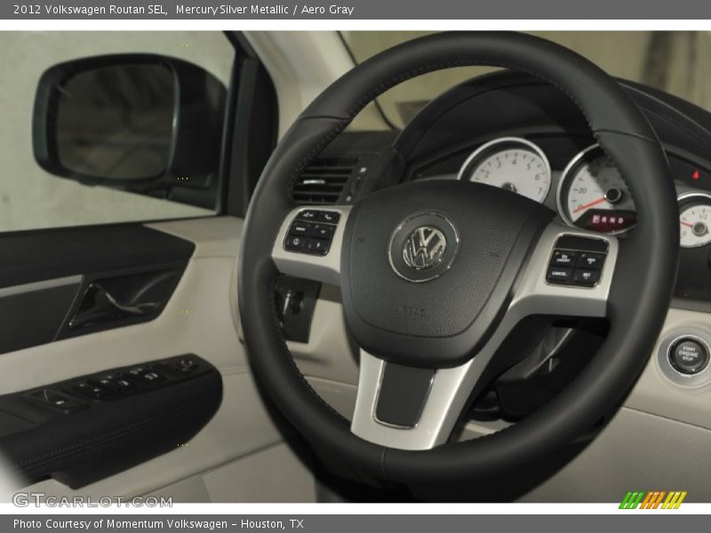 Mercury Silver Metallic / Aero Gray 2012 Volkswagen Routan SEL