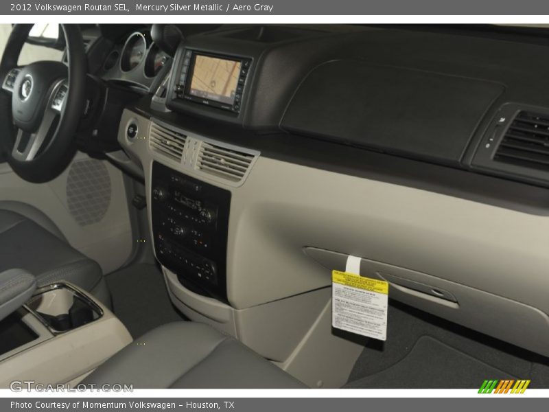 Mercury Silver Metallic / Aero Gray 2012 Volkswagen Routan SEL