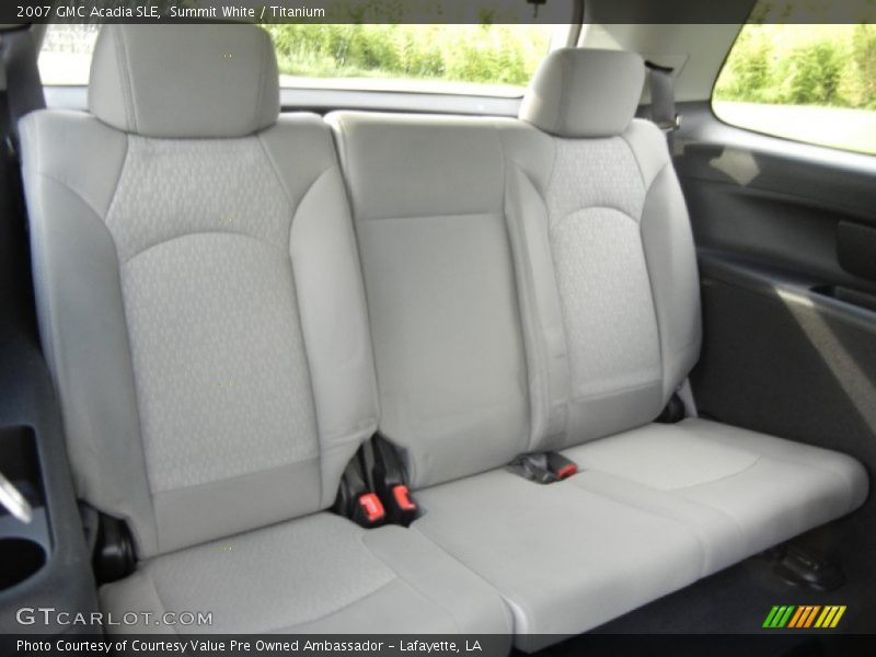 Summit White / Titanium 2007 GMC Acadia SLE