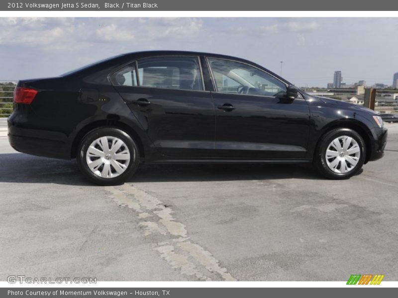 Black / Titan Black 2012 Volkswagen Jetta S Sedan