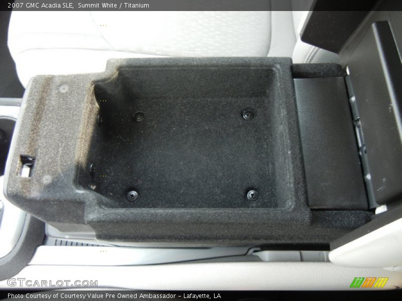 Summit White / Titanium 2007 GMC Acadia SLE