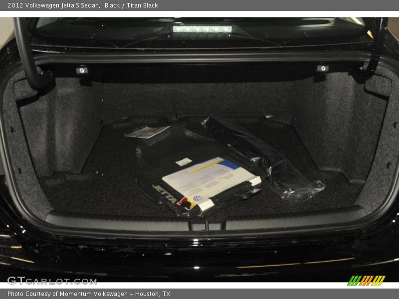 Black / Titan Black 2012 Volkswagen Jetta S Sedan