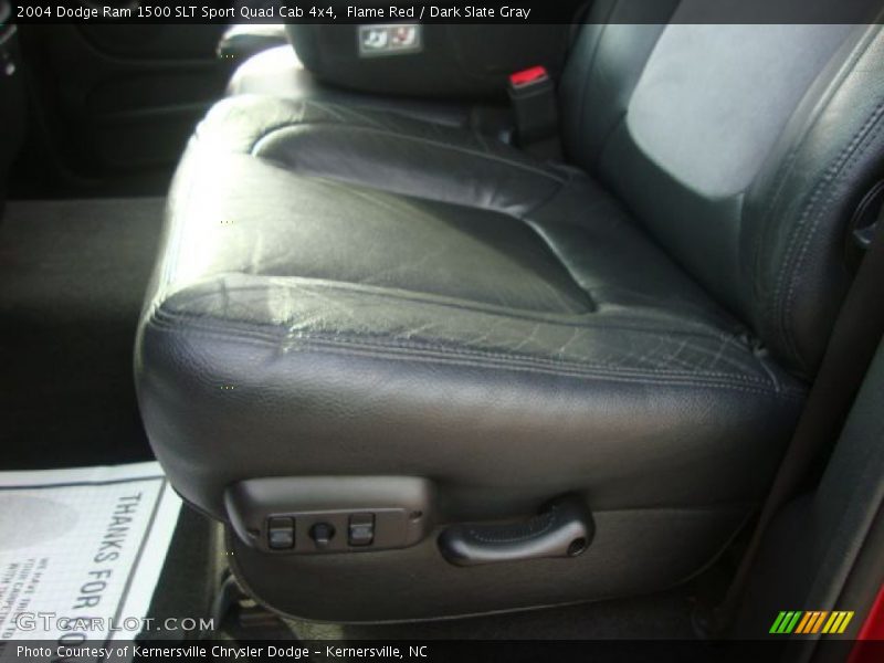 Flame Red / Dark Slate Gray 2004 Dodge Ram 1500 SLT Sport Quad Cab 4x4