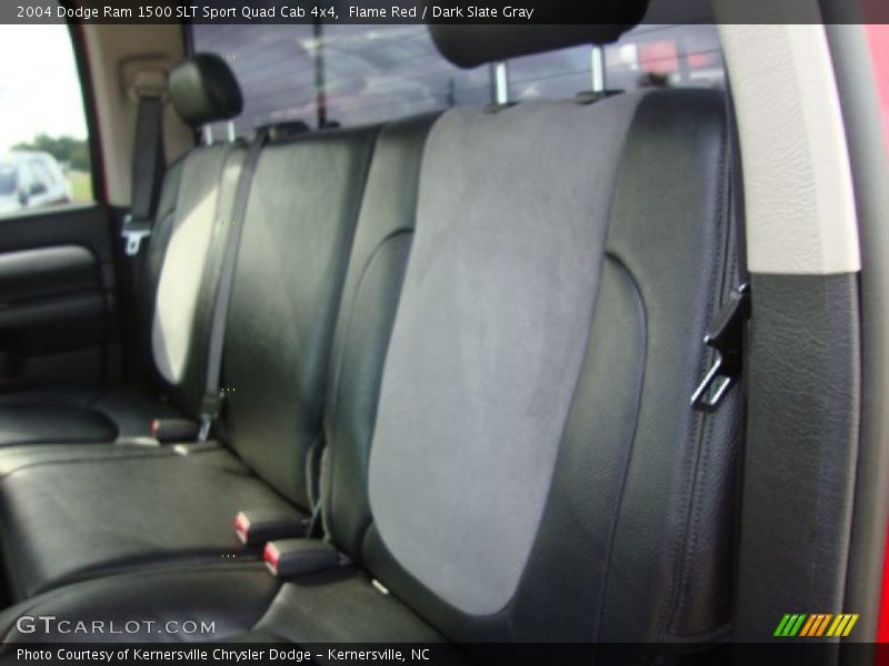 Flame Red / Dark Slate Gray 2004 Dodge Ram 1500 SLT Sport Quad Cab 4x4