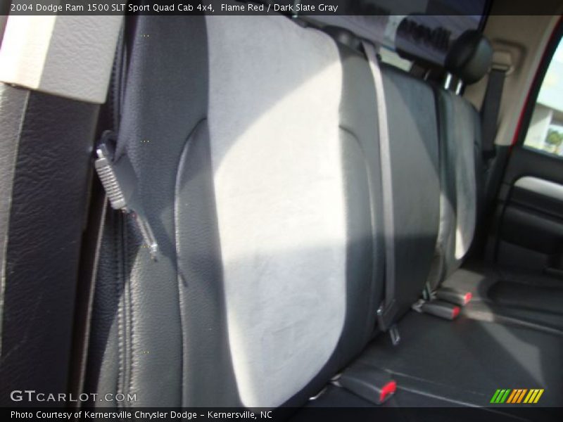 Flame Red / Dark Slate Gray 2004 Dodge Ram 1500 SLT Sport Quad Cab 4x4