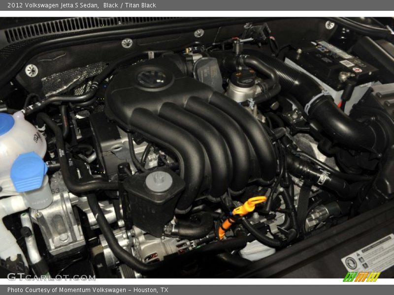 Black / Titan Black 2012 Volkswagen Jetta S Sedan