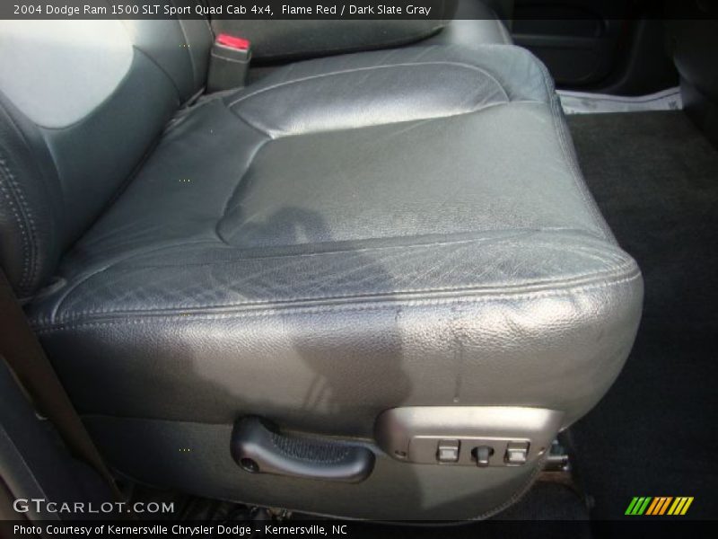 Flame Red / Dark Slate Gray 2004 Dodge Ram 1500 SLT Sport Quad Cab 4x4